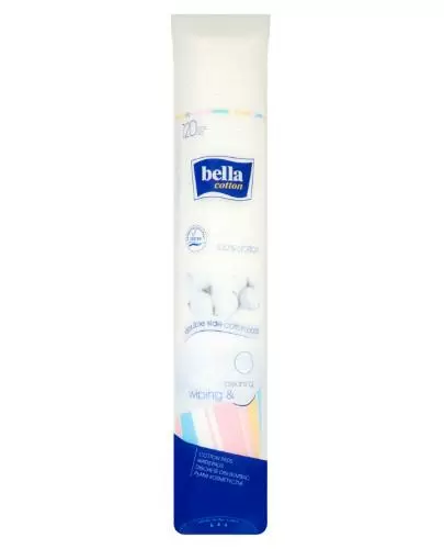 Bella Cotton bawełniane płatki kosmetyczne 120 sztuk zdjęcie