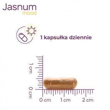 Jasnum mood - 30 kaps. - cena, opinie, składniki