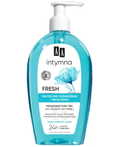 AA Intymna Fresh Pielęgnacyjny żel do higieny intymnej 300 ml zdjęcie