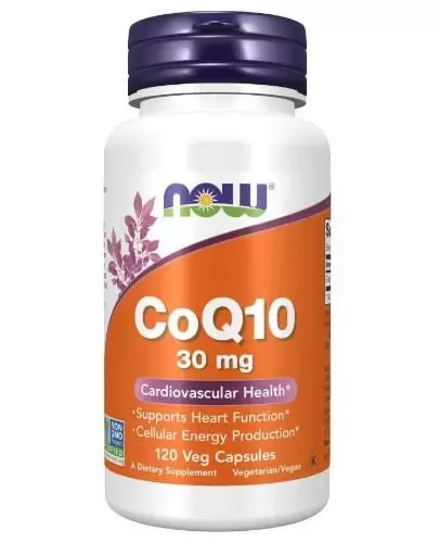 NOW Foods CoQ10 30 mg (koenzym Q10) 120 kapsułek zdjęcie