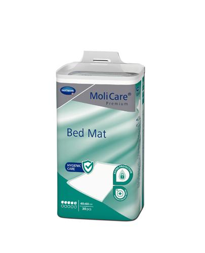 Hartmann MoliCare Premium Bed Mat 5 kropli 40 x 60 cm, podkłady chłonne jednorazowego użytku, 30 szt., 1 op. - cena, opinie, właściwość  zdjęcie