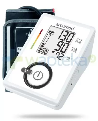 AccuMed AW151f ciśnieniomierz automatyczny naramienny z zasilaczem 1 sztuka zdjęcie