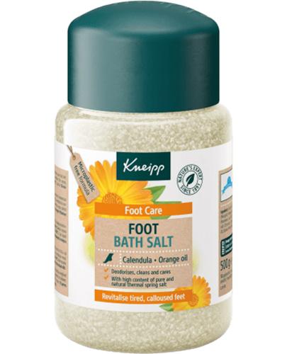 Kneipp Kryształki do kąpieli stóp z olejkiem z pomarańczy - 500 g - cena, opinie, wskazania zdjęcie