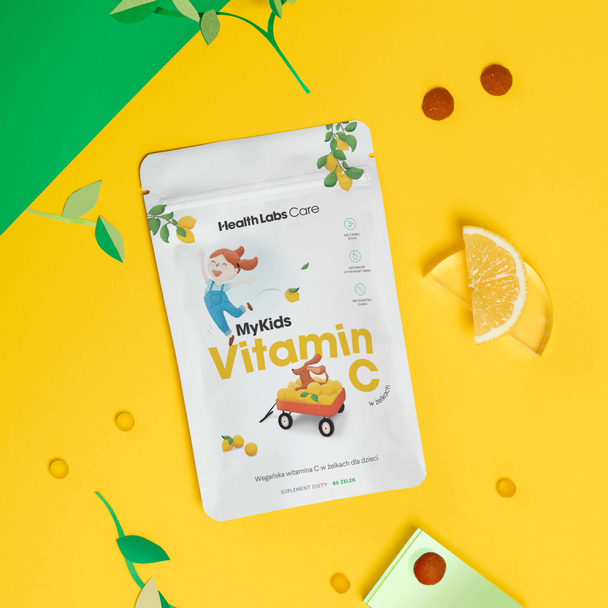 Health Labs Care, MyKids Vitamin C, żelki, 60 sztuk