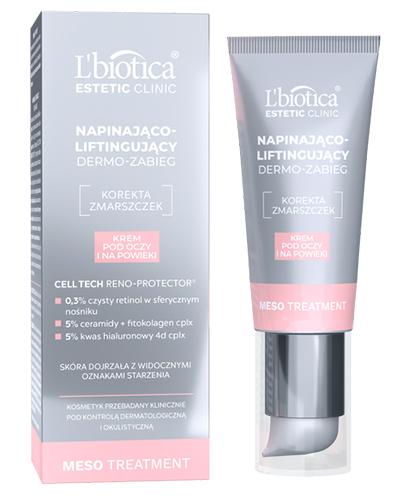 L'Biotica Estetic Clinic Meso Treatment Napinająco-Liftingujący Dermo-Zabieg Krem pod oczy, 15 ml zdjęcie