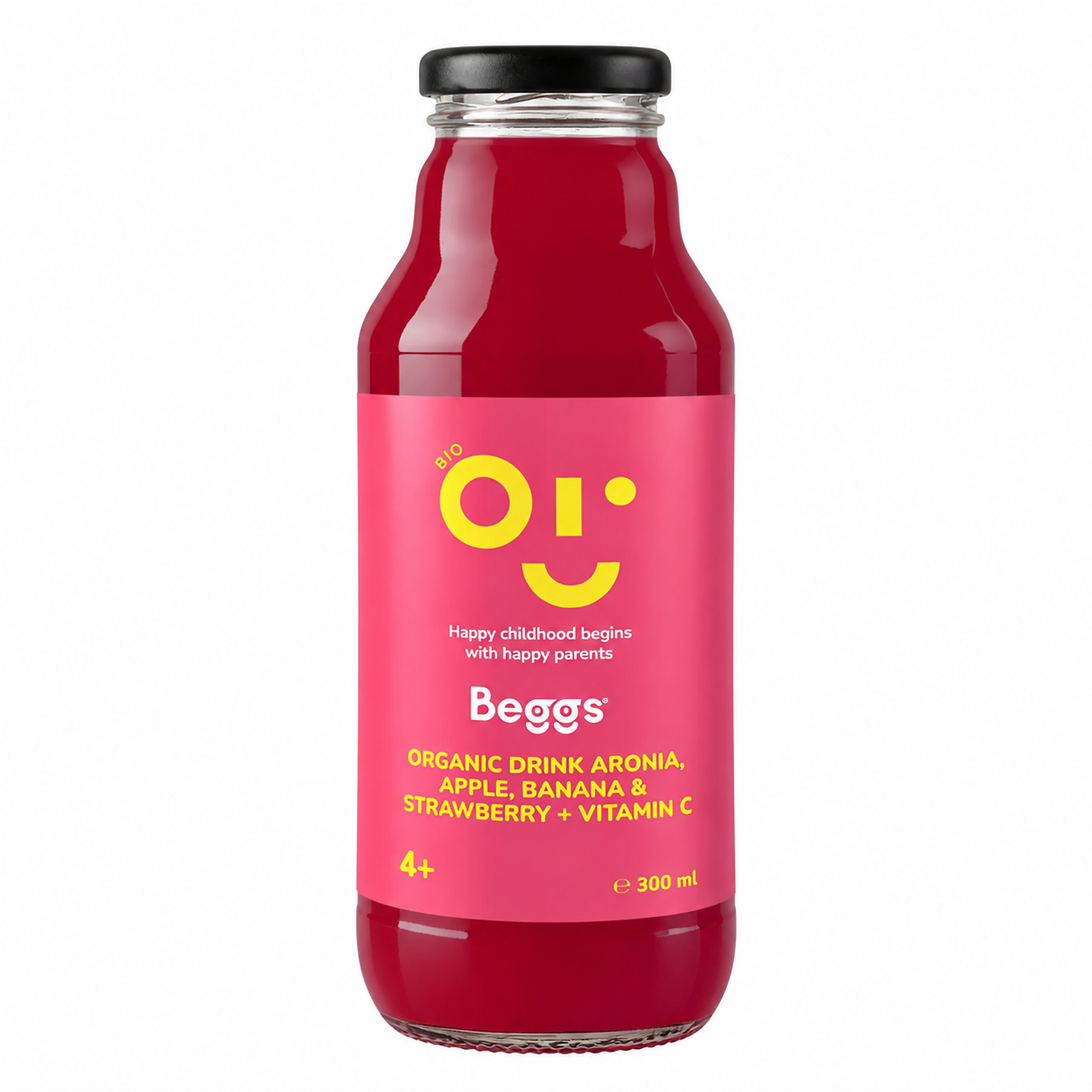 Beggs BIO Napój aronia, jabłko, banan i truskawka, 300 ml zdjęcie