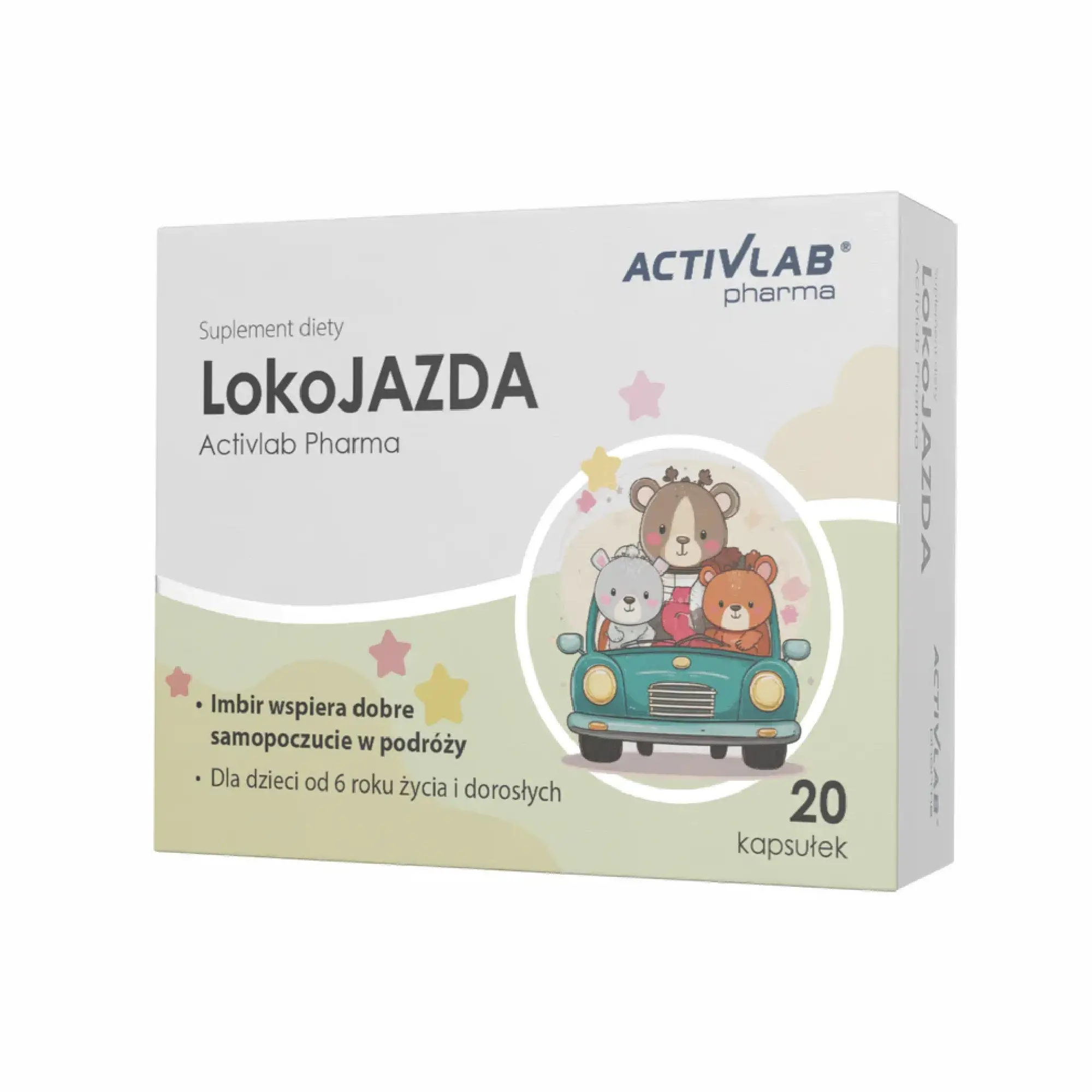 ActivLab Pharma, LokoJAZDA, kapsułki, 20 sztuk zdjęcie