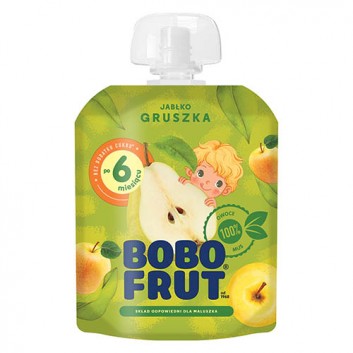 Bobo Frut Deserek jabłko gruszka po 6 m-cu 90 g