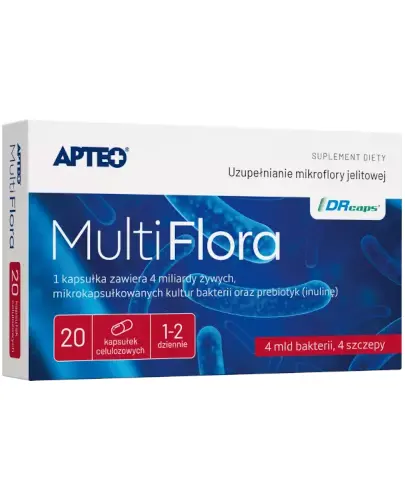 Apteo Multi Flora 20 kapsułek zdjęcie