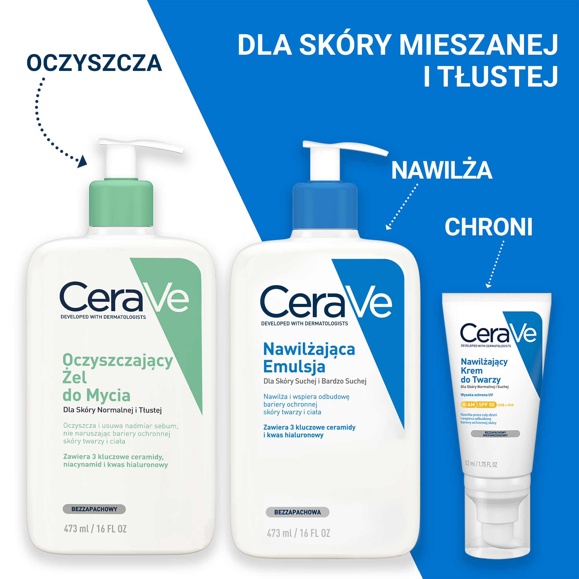 CeraVe Refill Żel oczyszczający, 473 ml