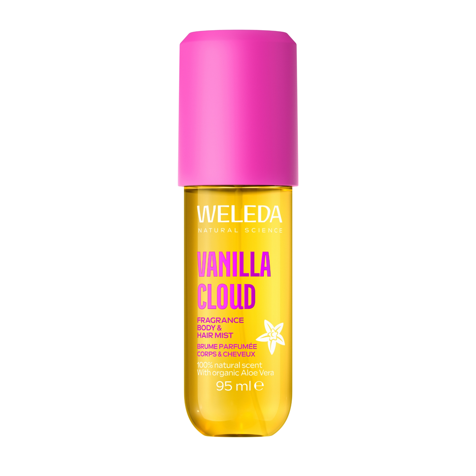Weleda Vanilla Cloud Zapachowa mgiełka do ciała i włosów z aloesem, 95 ml zdjęcie