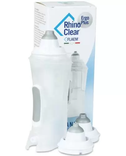 Flaem Rhino Clear Ergo Plus irygator do nosa biały 1 sztuka zdjęcie