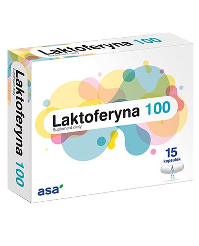 Asa Laktoferyna 100 15 kapsułek zdjęcie