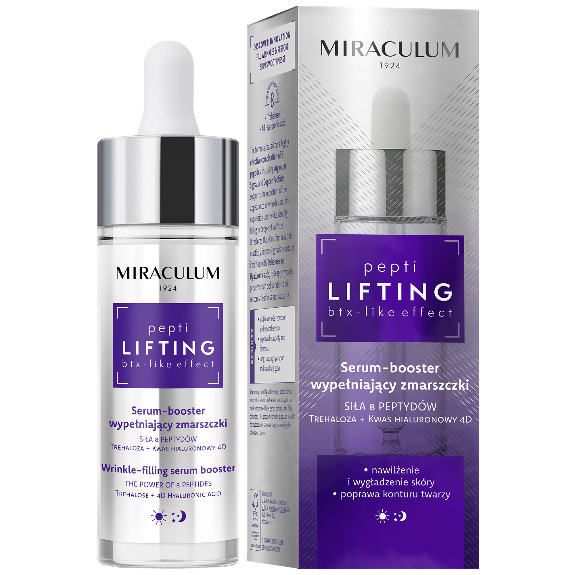 Miraculum Pepti Lifting booster wypełniający zmarszczki, 30 ml zdjęcie