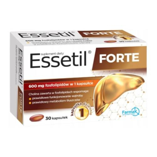 Essetil Forte 600mg 30 kapsułek