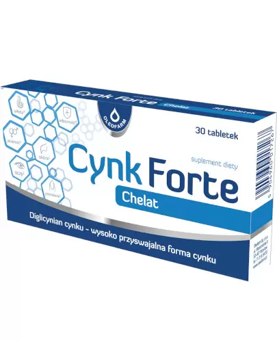 Oleofarm Cynk Forte 30 tabletek zdjęcie