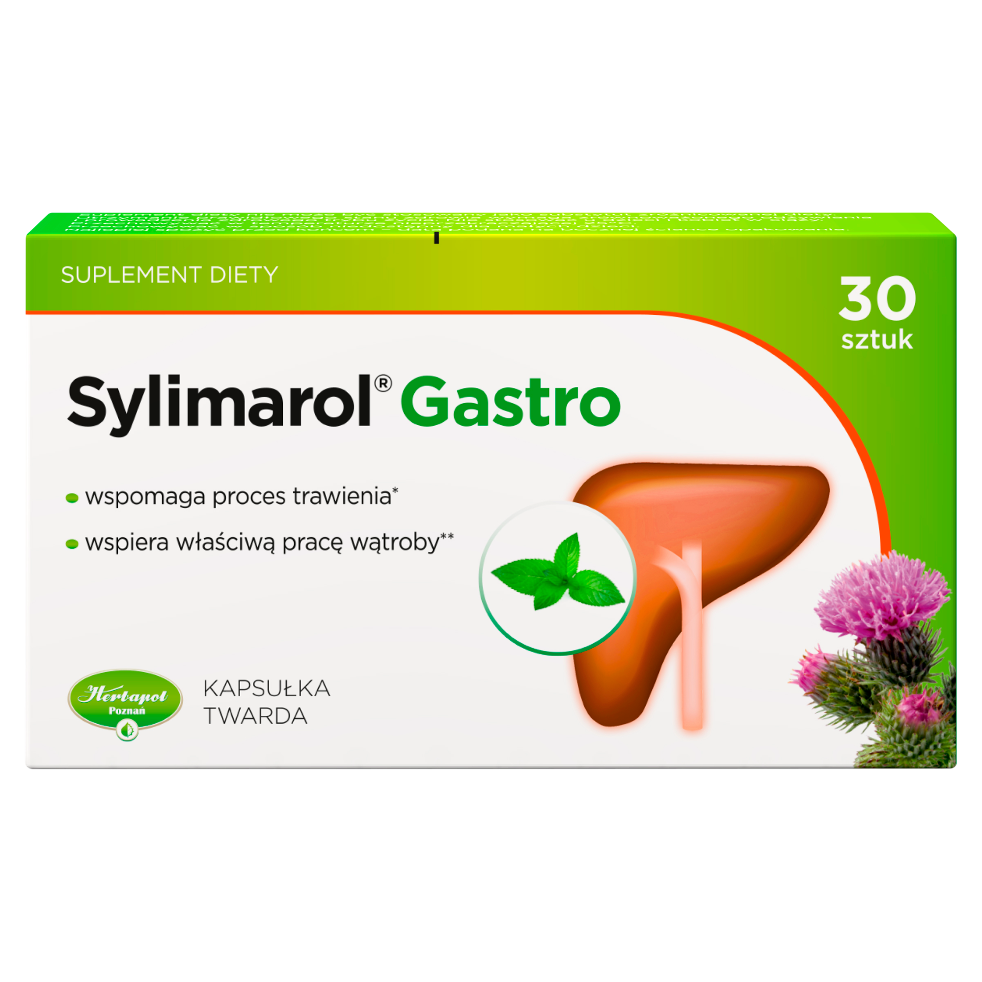 Sylimarol Gastro 30 kapsułek zdjęcie