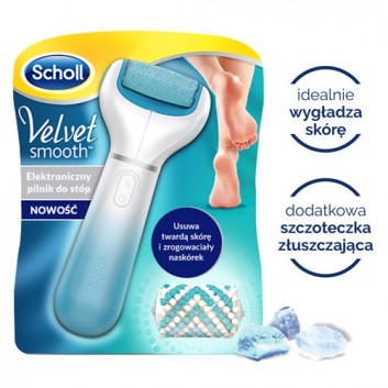 SCHOLL Elektroniczny pilnik do stóp, 1 sztuka