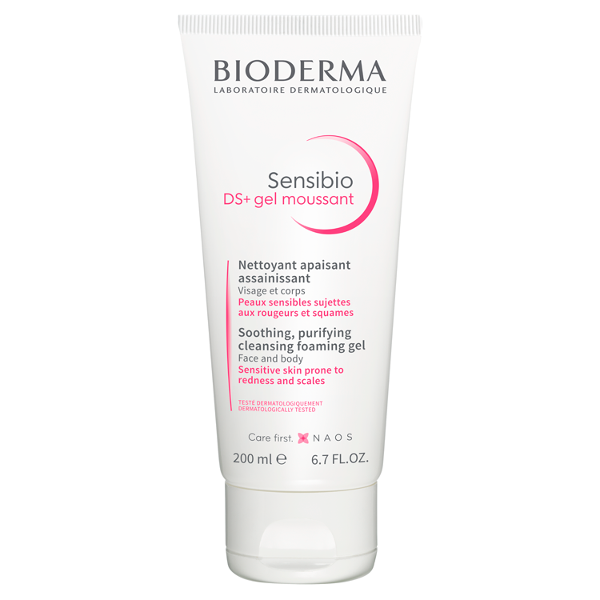 BIODERMA SENSIBIO DS+ GEL MOUSSANT Antybakteryjny żel oczyszczający, 200 ml zdjęcie