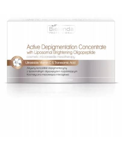 Bielenda Professional, zestaw aktywnych koncentratów depigmentacyjnych z liposomalnym oligopeptydem rozjaśniającym,10x3 ml zdjęcie