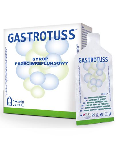 Gastrotuss, syrop przeciw refluksowi, saszetki, 20 sztuk zdjęcie