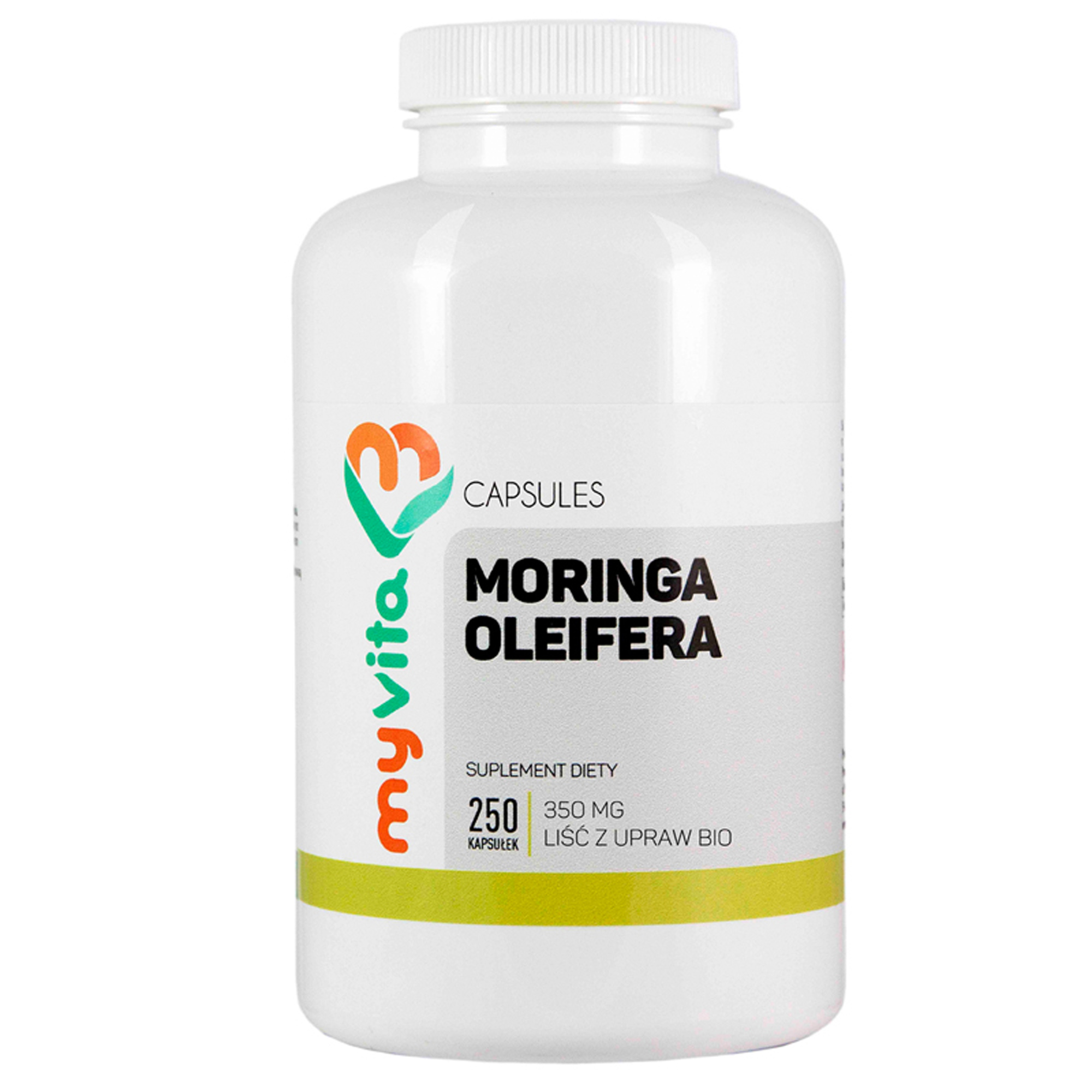 MyVita Moringa oleifera 350 mg 250 kapsułek zdjęcie