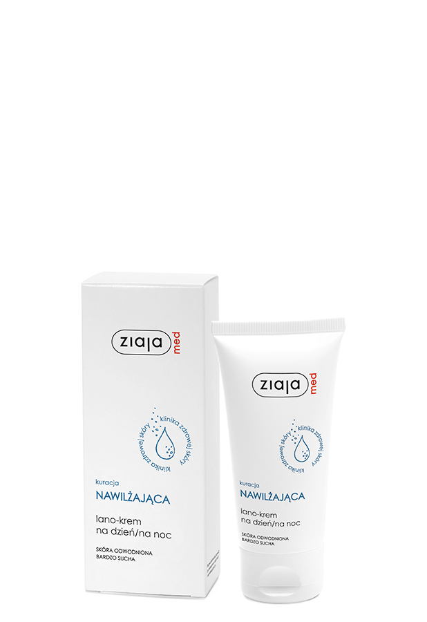 ZIAJA MED Kuracja nawilżająca. Lano-krem na dzień, na noc - 50 ml zdjęcie