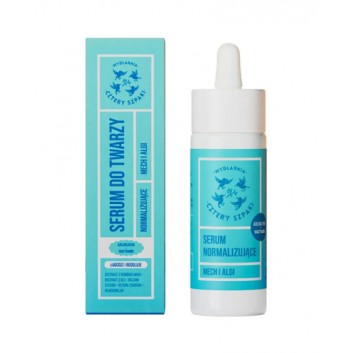 Mydlarnia Cztery Szpaki, Serum Normalizujące Mech i Algi, 30 ml zdjęcie