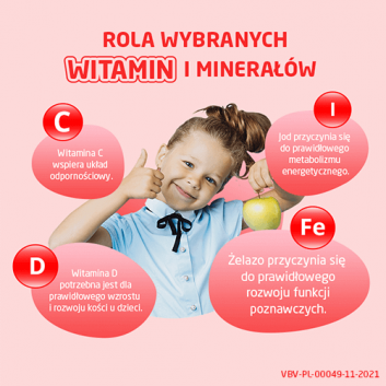 Vibovit Junior witaminy + żelazo 30 tabletek