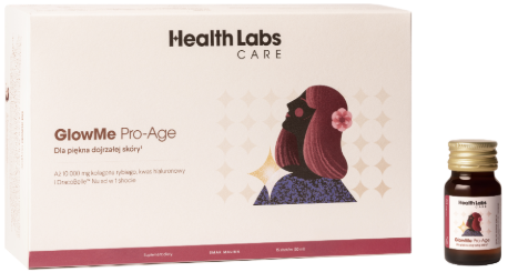 GlowMe Pro-Age smak malinowy, 15 shotów x 30 ml