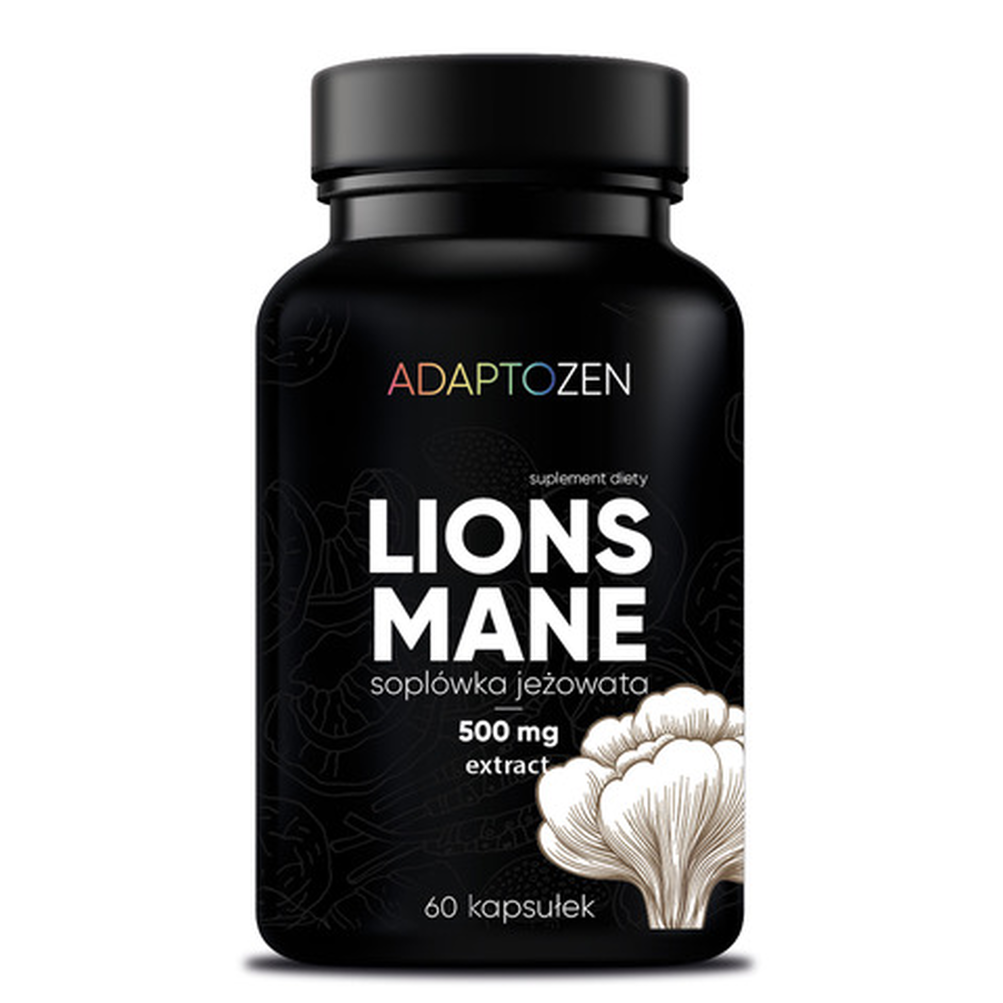 Adaptozen Lion's mane 500 mg, 60 kapsułek zdjęcie