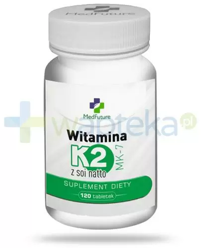 MedFuture witamina K2 MK-7 z soi natto 120 tabletek zdjęcie