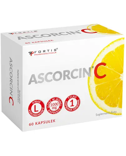 Ascorcin C 1000 mg 60 kapsułek zdjęcie