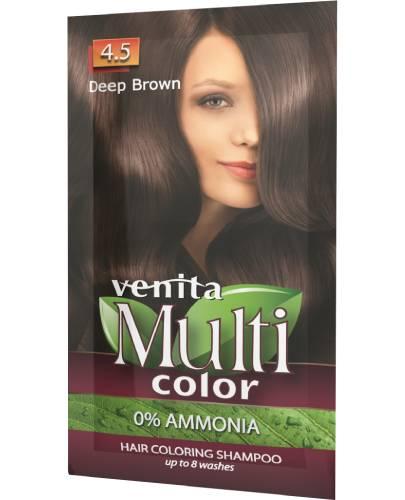 Venita Multi Color, szampon koloryzujący, 4.5 Głęboki Brąz, 40 g zdjęcie