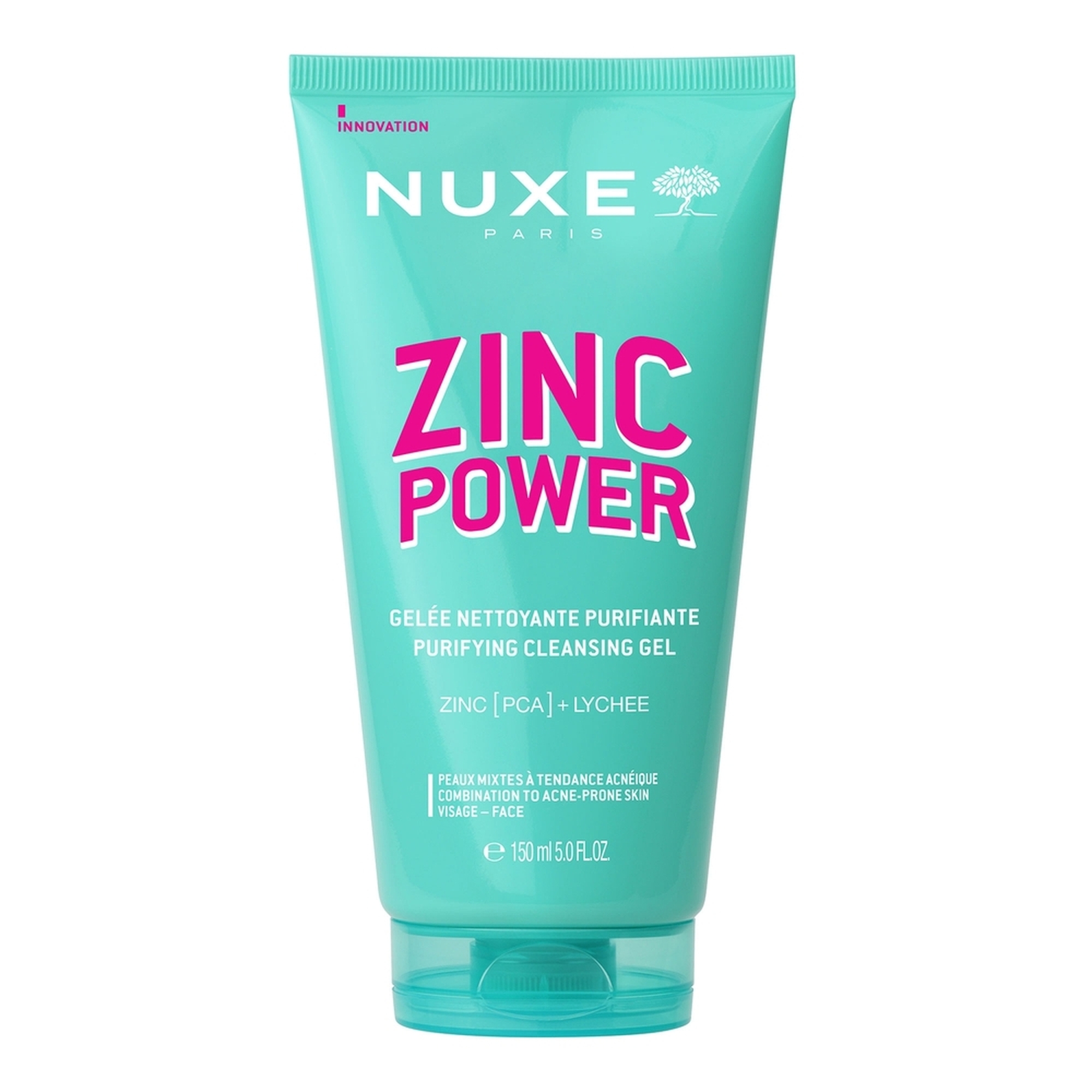 Nuxe Zinc Power, oczyszczający żel do mycia twarzy, 150 ml zdjęcie