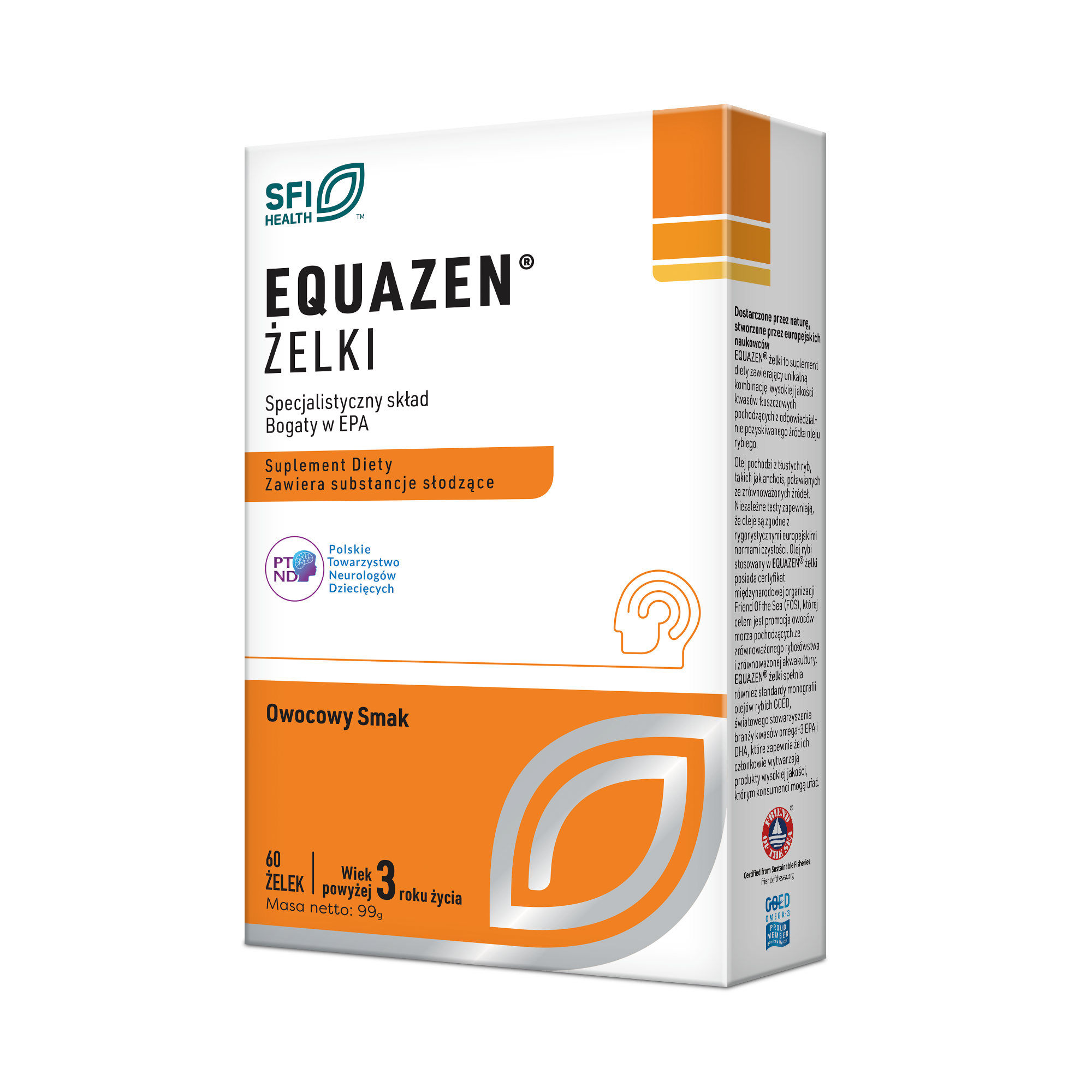 Equazen, żelki, 60 sztuk zdjęcie