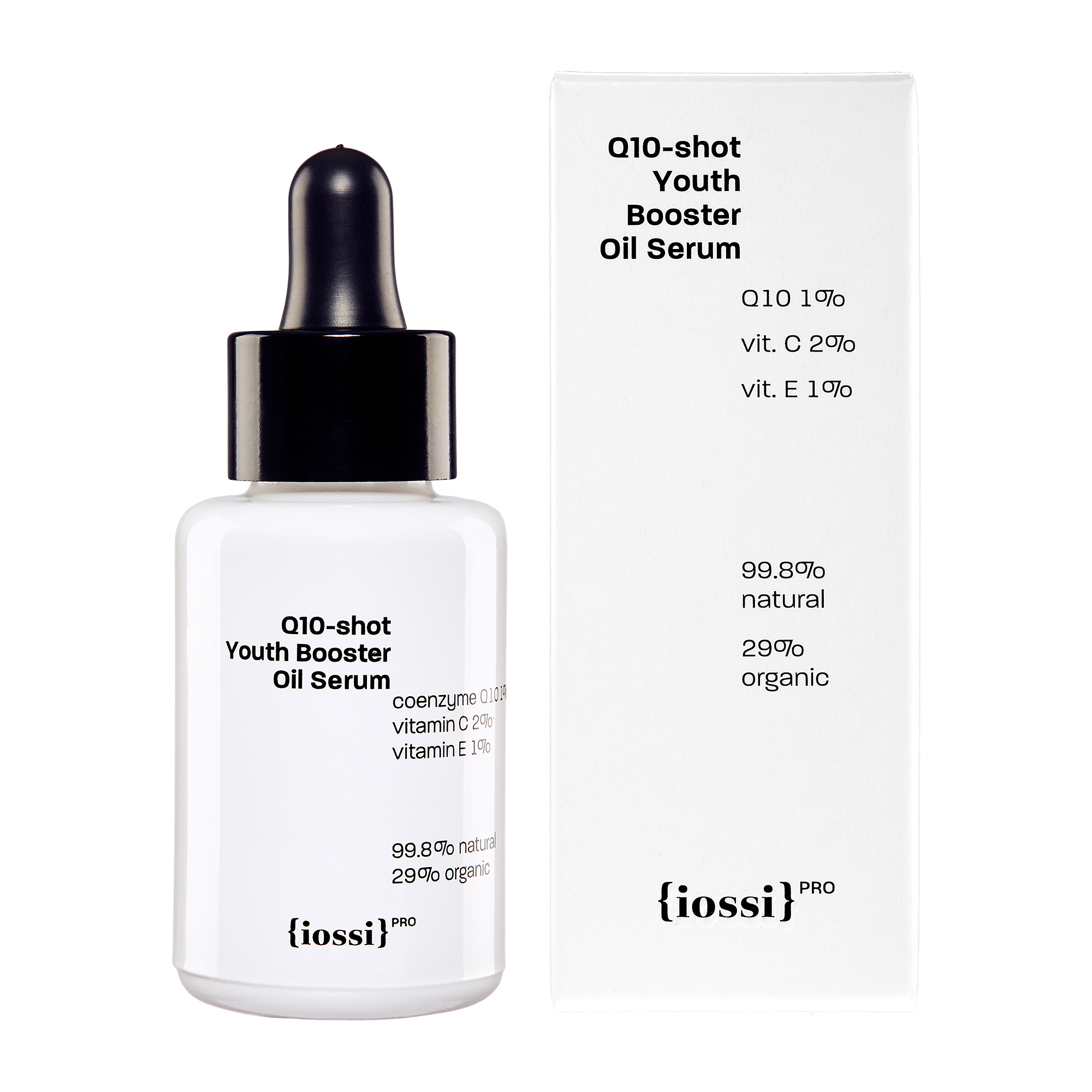 Iossi, Q10-shot Youth Booster Oil, serum, 30 ml