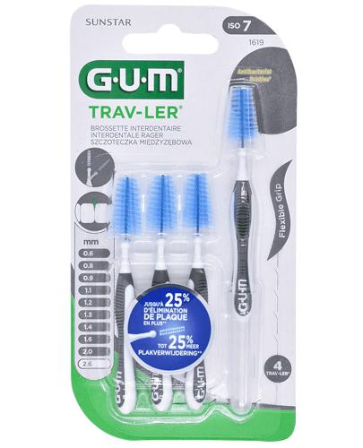 Sunstar Gum Trav-Ler Szczoteczka międzyzębowa 2,6 mm, 4 sztuki zdjęcie