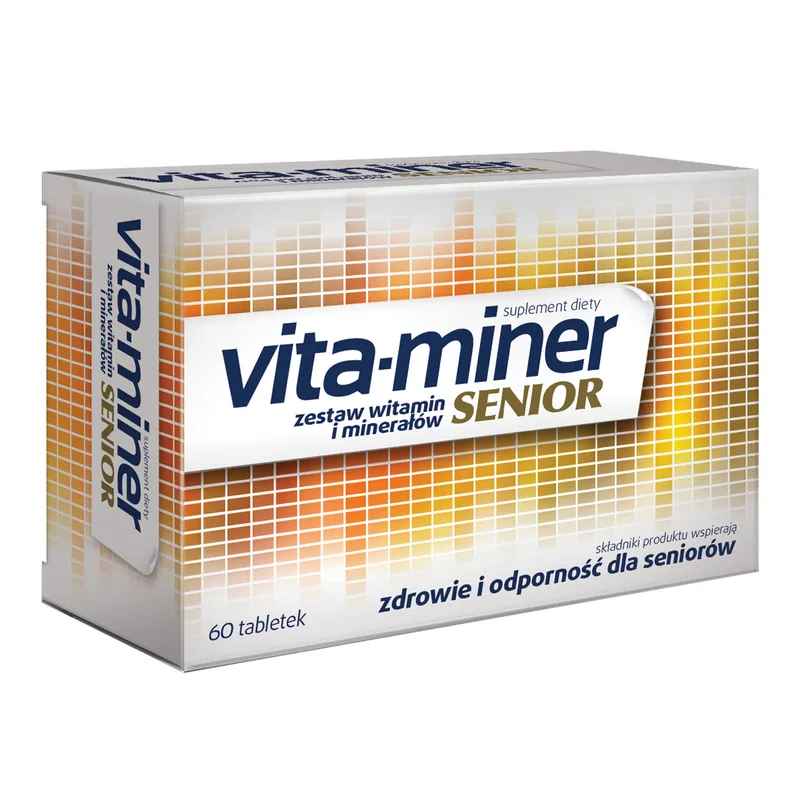 Vita-miner Senior, tabletki, 60 sztuk zdjęcie