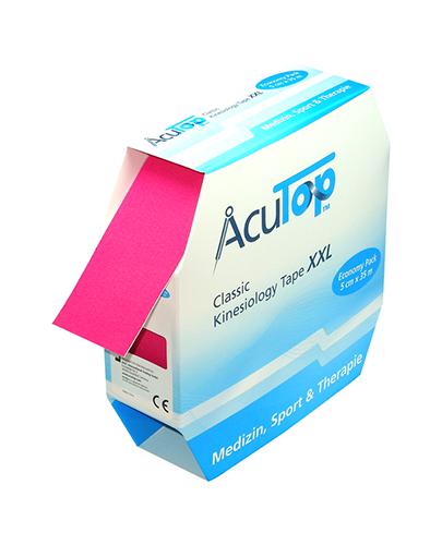 AcuTop Tape Classic 5 cm x 35 m różowy, 1 szt., cena, wskazania, właściwości zdjęcie