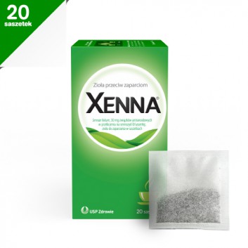Xenna Fix 0,9-1,1g na zaparcia 20 saszetek