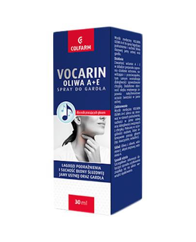 VOCARIN oliwa A+E spray do gardła 30 ml zdjęcie