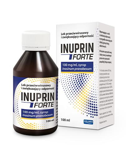 Inuprin Forte, 100 ml, O działaniu przeciwwirusowym, cena, opinie, skład zdjęcie