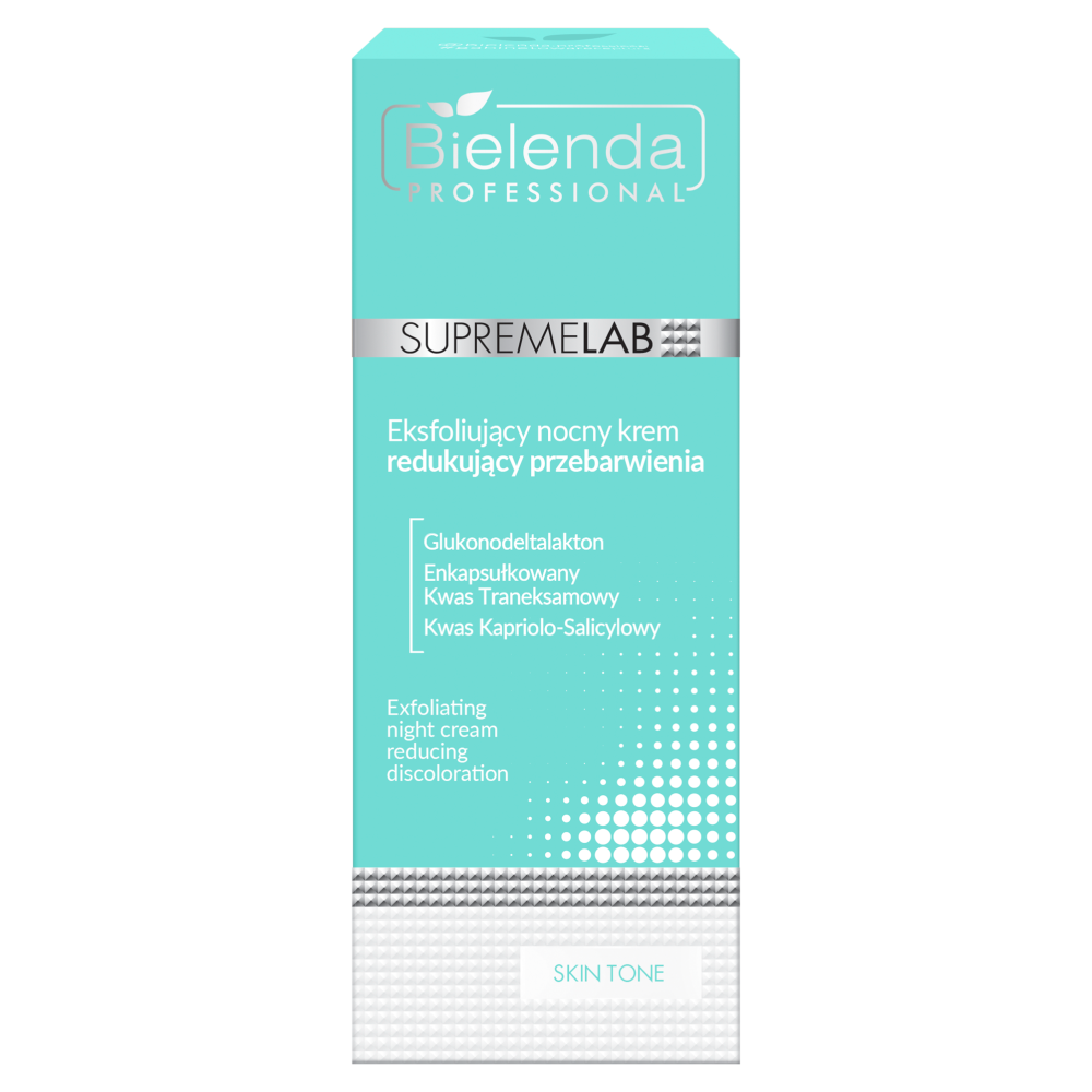 Bielenda Professional Supremelab Skin Tone, eksfoliujący nocny krem redukujący przebarwienia, 50 ml zdjęcie