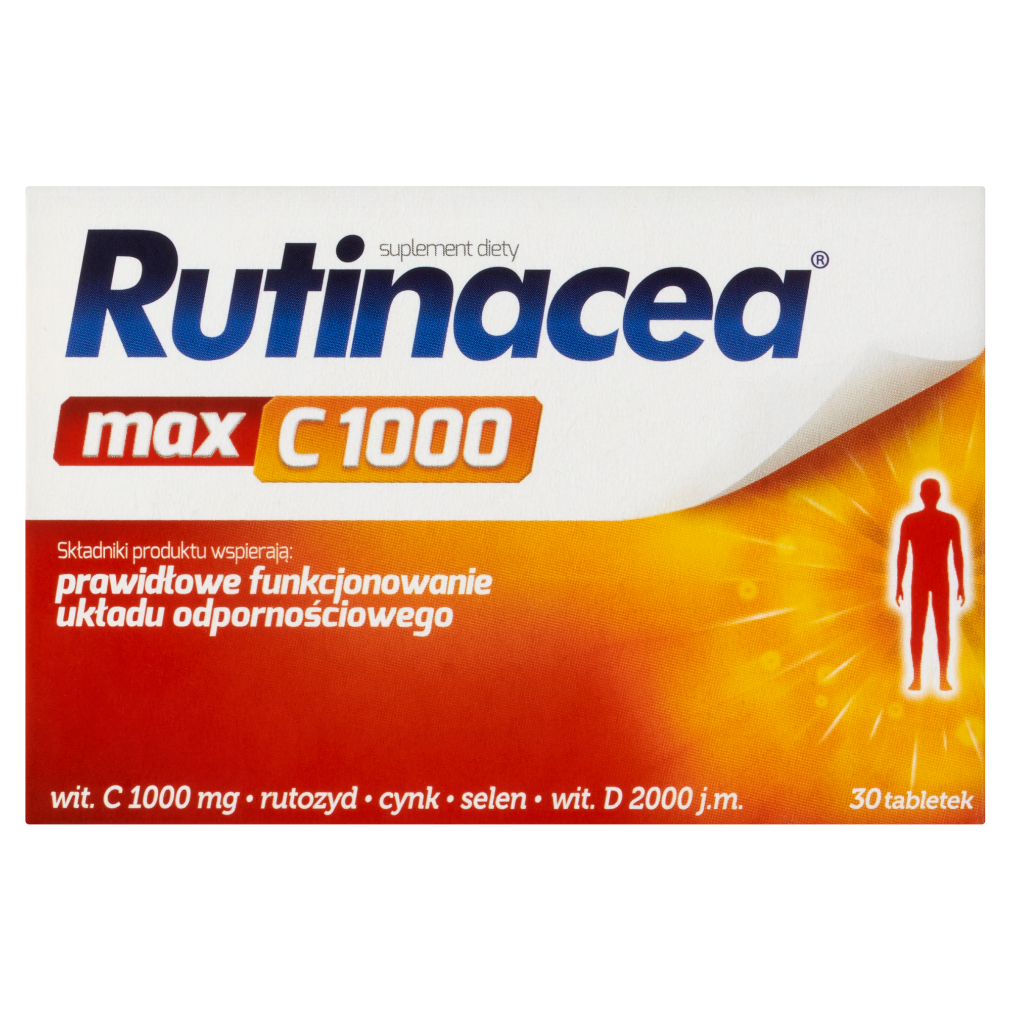 Rutinacea Max C1000, 30 tabletek zdjęcie