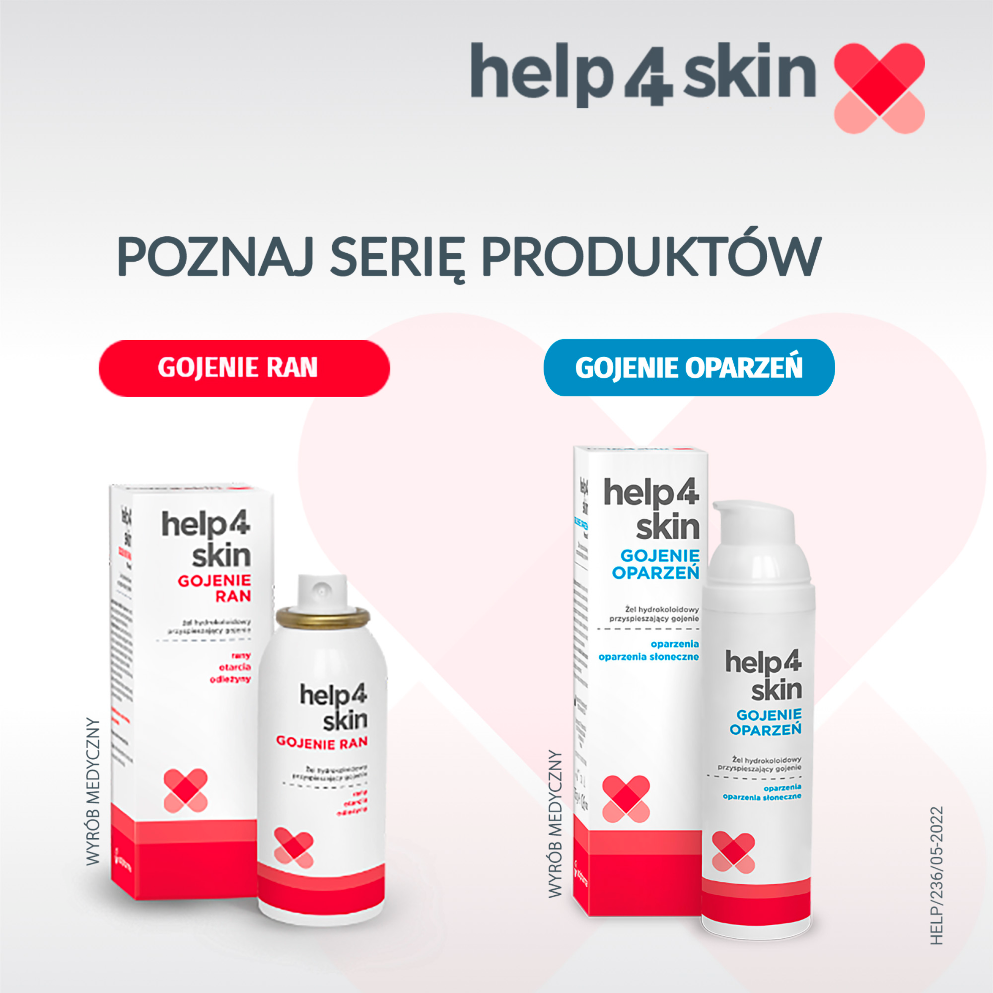 Help4Skin Gojenie pęknięć skóry Plaster w żelu, 7 ml 