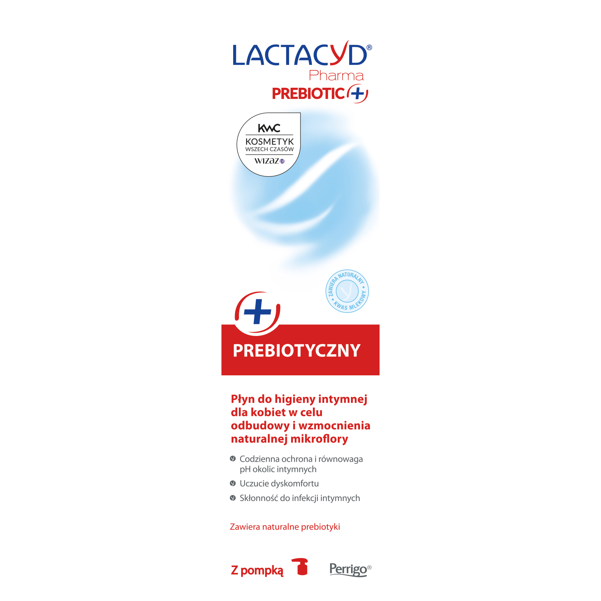 Lactacyd Pharma Prebiotic+, płyn do higieny intymnej, 250 ml zdjęcie