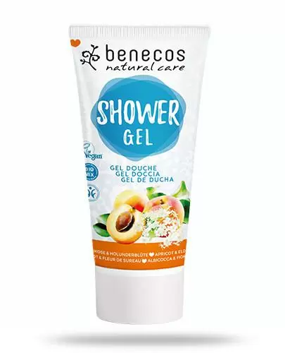 Benecos naturalny żel pod prysznic Morela&Kwiat Czarnego Bzu 200 ml zdjęcie