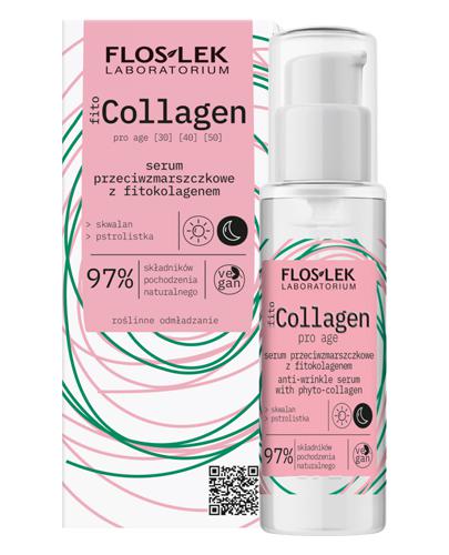 Flos-Lek fittoCollagen Serum przeciwzmarszczkowe z fitokolagenem, 30 ml, cena, opinie, właściwości  zdjęcie