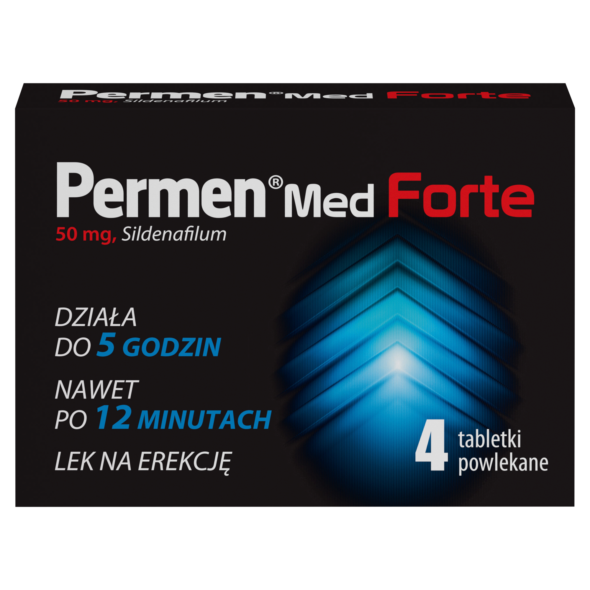 Permen Med Forte 50 mg 4 tabletki powlekane zdjęcie